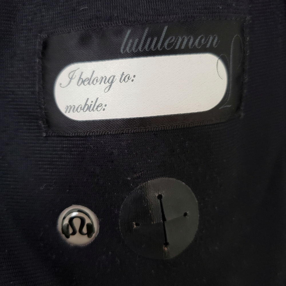 Lululemon Apres Sport tweed jacket gray size 10 - Picture 9 of 13